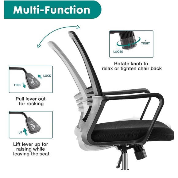 Brand New Tall Ergonomic Office Drafting Chair - Picture 11 of 11